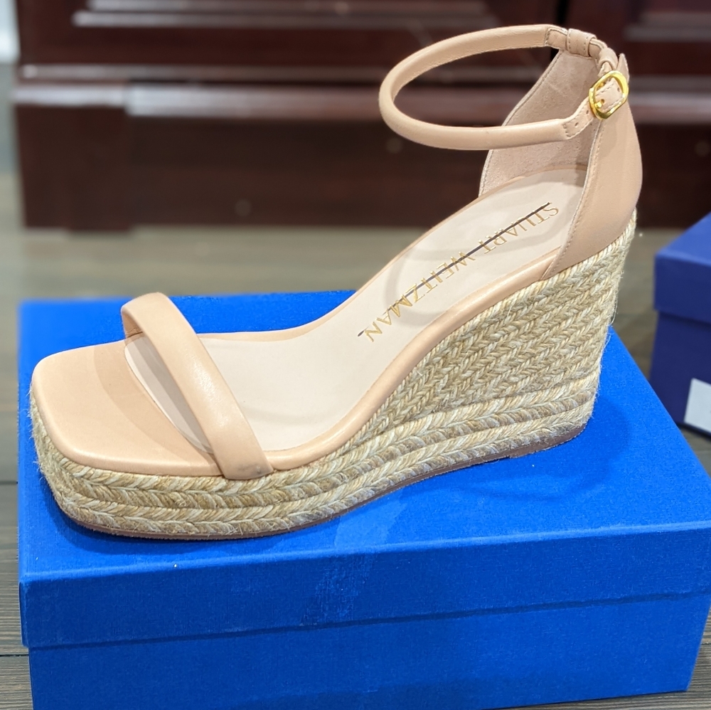 Stuart weitzman nudist espadril adobe 9.5